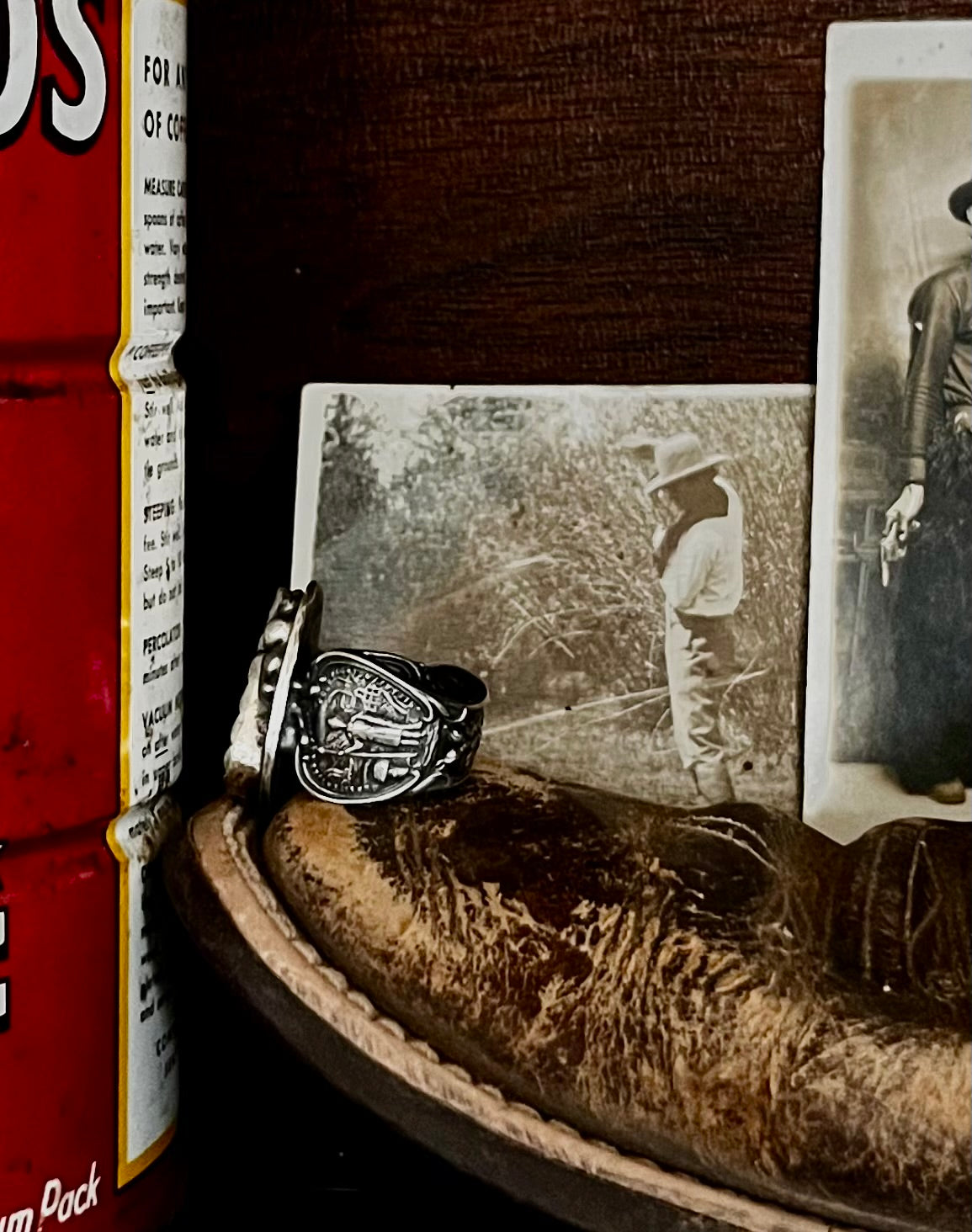 The Mountain Agate Ring size 8