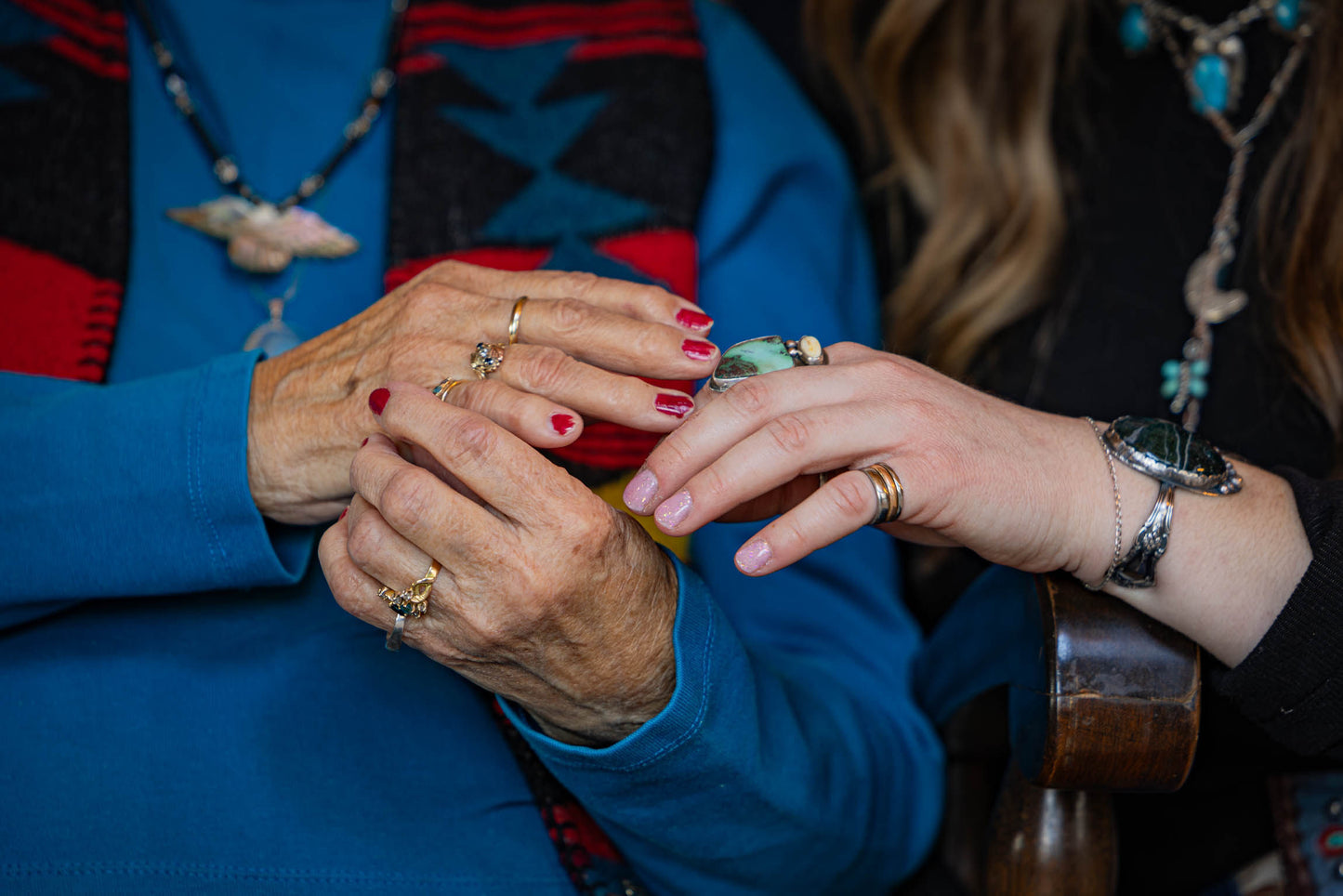 The Moss Agate-Cuff Bracelet