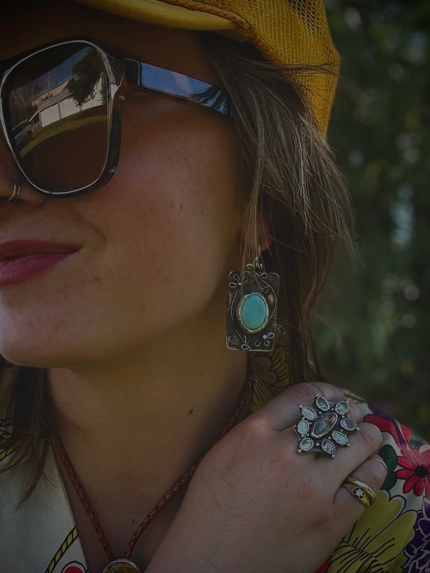 The Mountain Flower Earrings