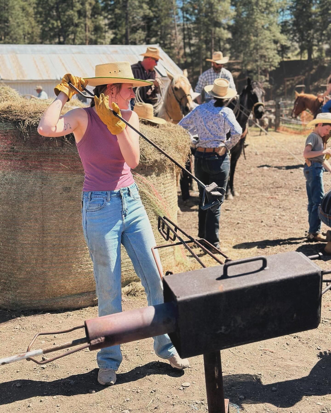 BRASSY WOMAN HIGHLIGHT: Andee Leingang