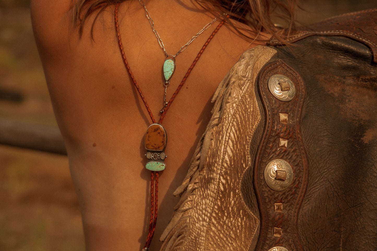 The Blue Eyes Cryin' Necklace