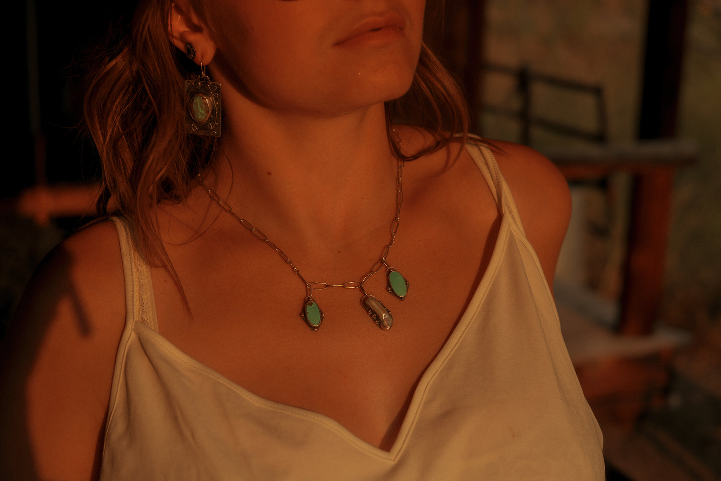 The Mountain Flower Earrings