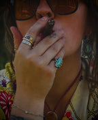 The Cowgal Cigar Bands- Mountain Flower